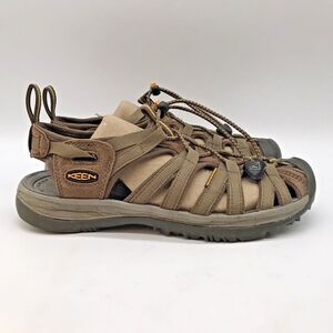 Keen Whisper Brown Water Sandals Women's 8 Outdoor Trail Hiking Cap Toe Shoes